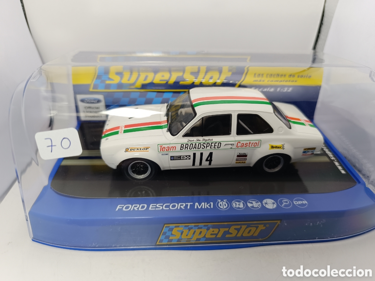 Scalextric: SUPERSLOT FORD ESCORT MK1 BRANDS HATCH 1971 H3924