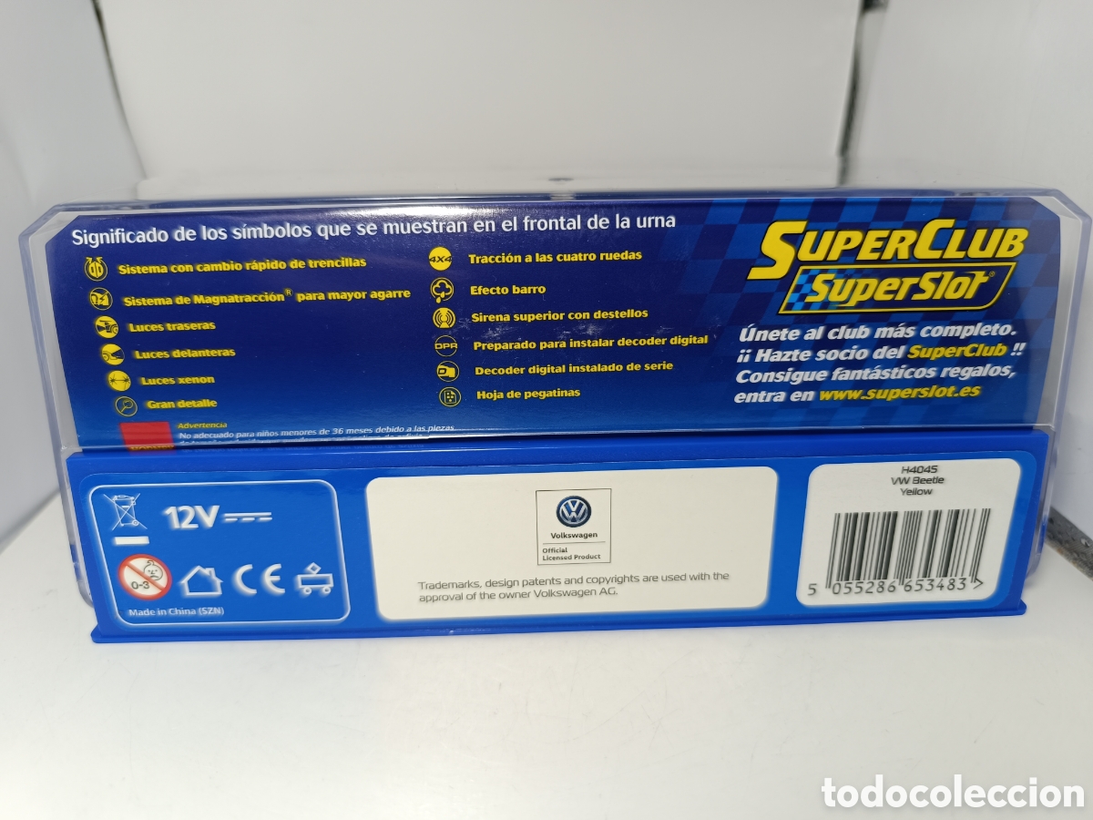 Scalextric: SUPERSLOT VW BEETLE YELLOW H4045 - Foto 2