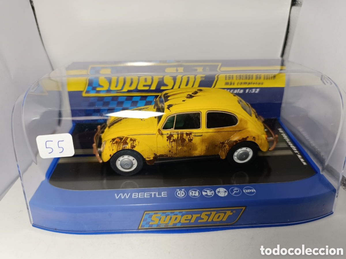 Scalextric: SUPERSLOT VW BEETLE YELLOW H4045 - Foto 1