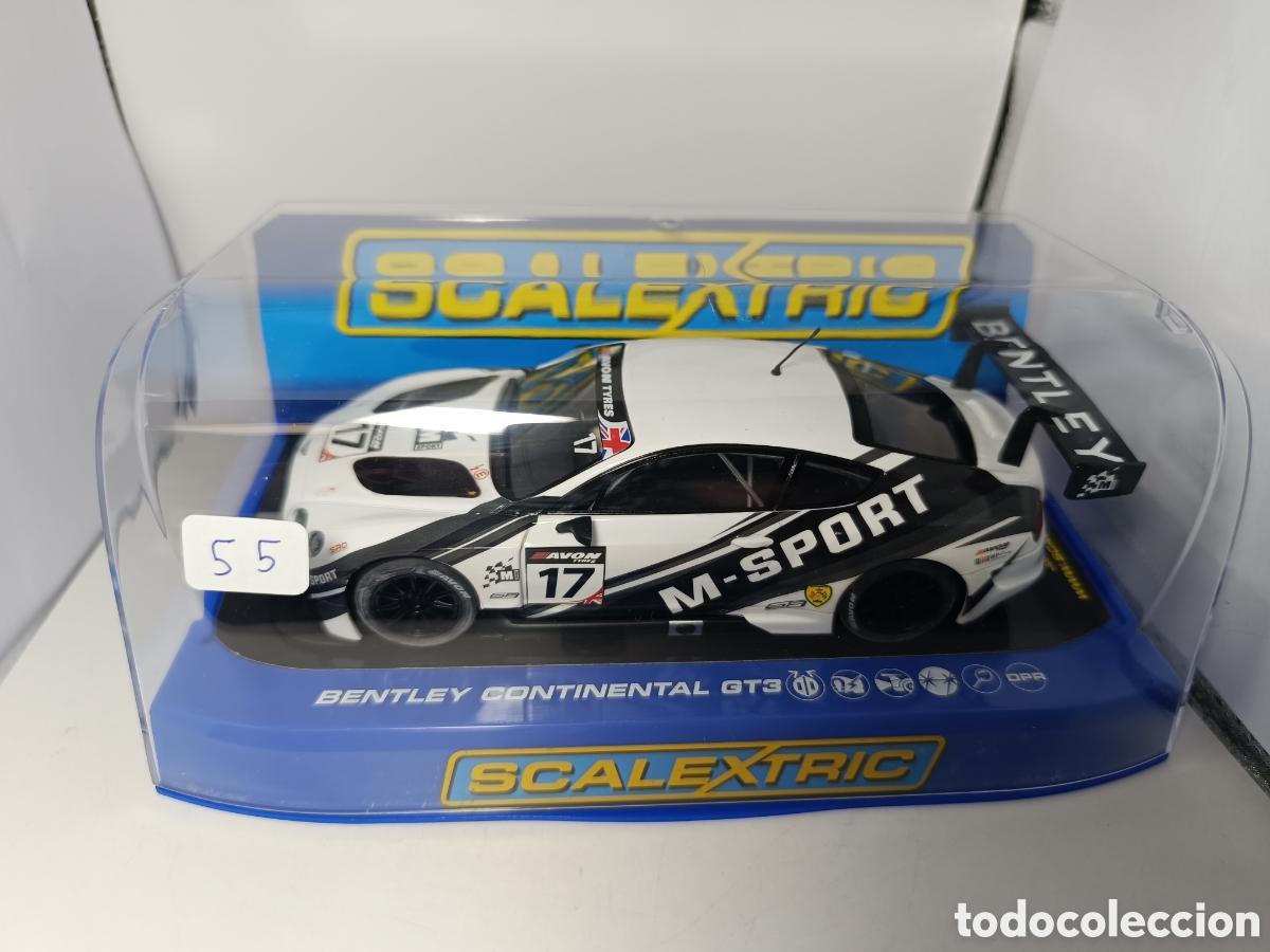 Scalextric: SCALEXTRIC UK BENTLEY CONTINENTAL GT3 BRITISH GT 2014 C3595