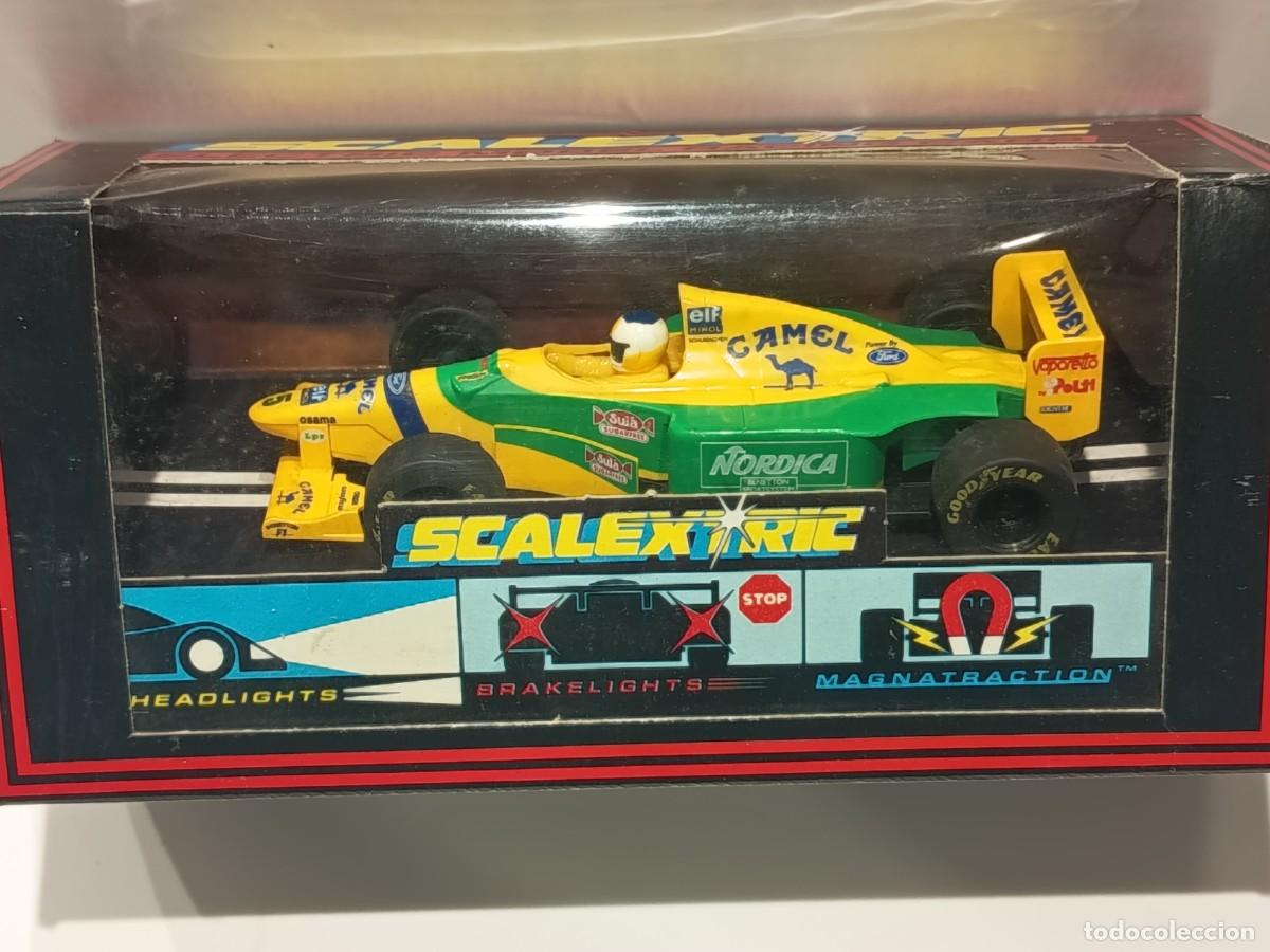 Scalextric: Scalextric F1 Benetton b193 Schumacher victory Estoril 1993