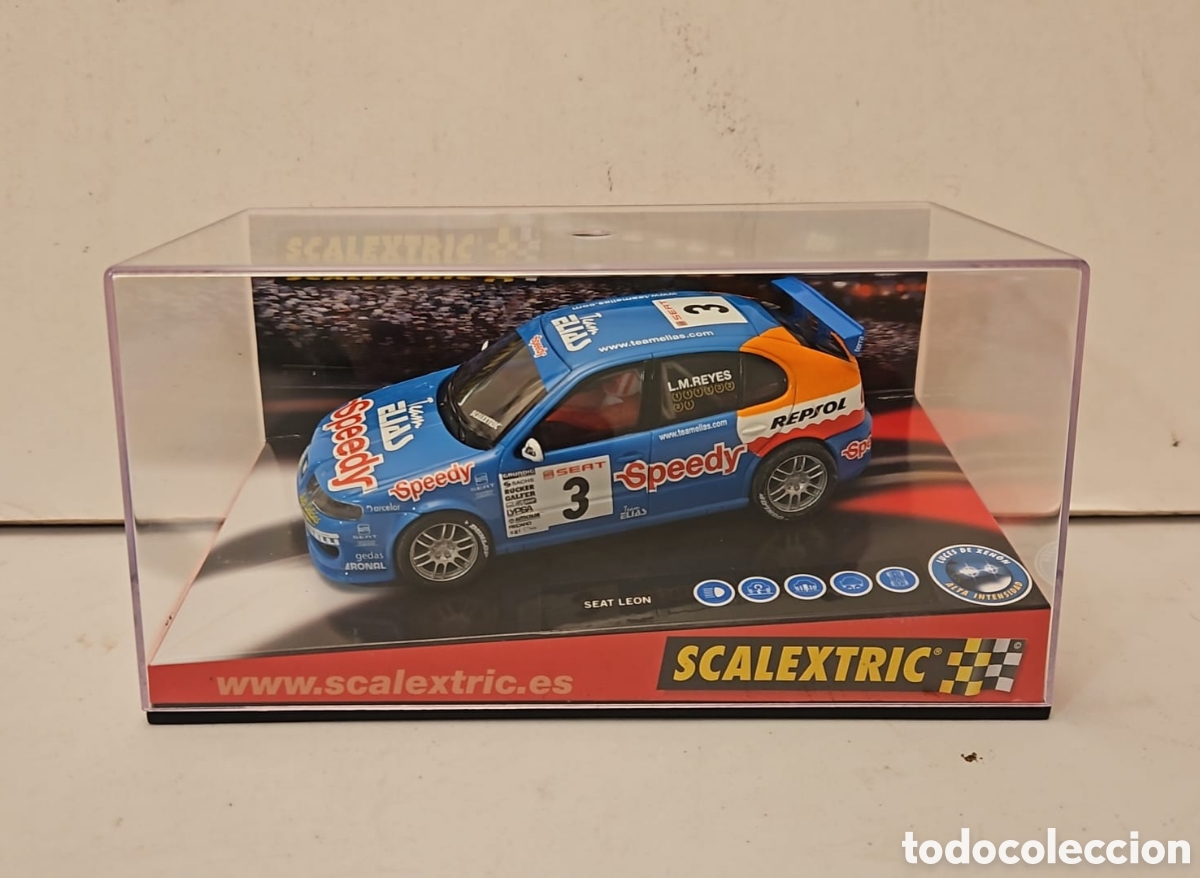 Scalextric: SCALEXTRIC 6143- SEAT LEON REYES, NUEVO