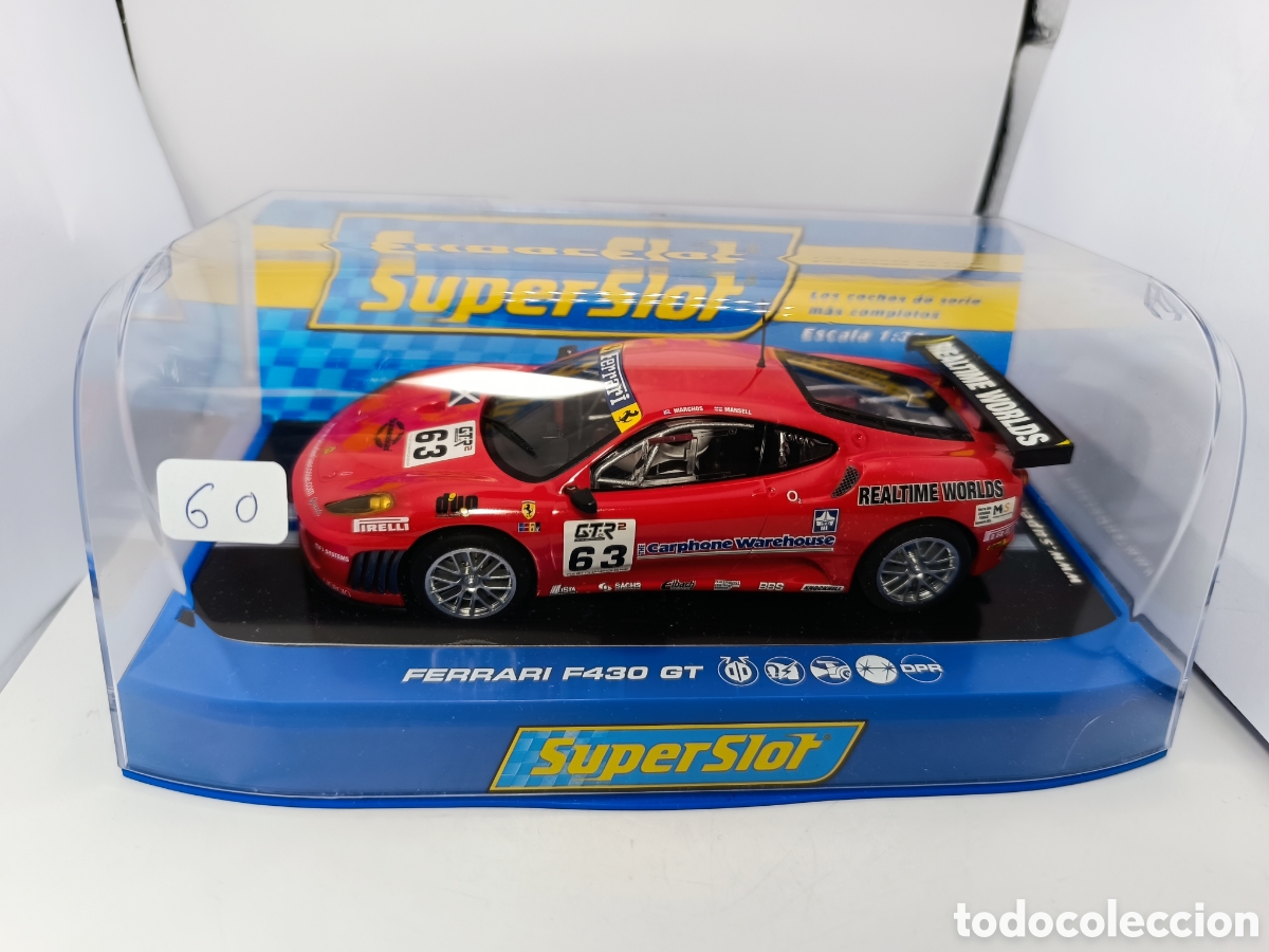 Scalextric: SUPERSLOT FERRARI F430 GT2 SCUDERIA ECOSSE H3012