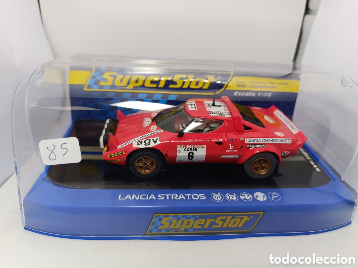 Scalextric: SUPERSLOT LANCIA STRATOS TOUR DE COURSE 1975 H3930