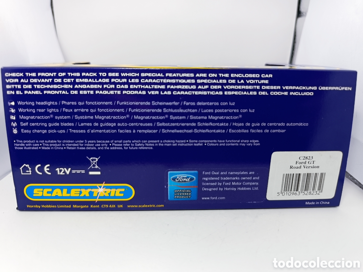 Scalextric: SCALEXTRIC UK FORD GT ROAD VERSI&Oacute;N C2823 - Foto 4
