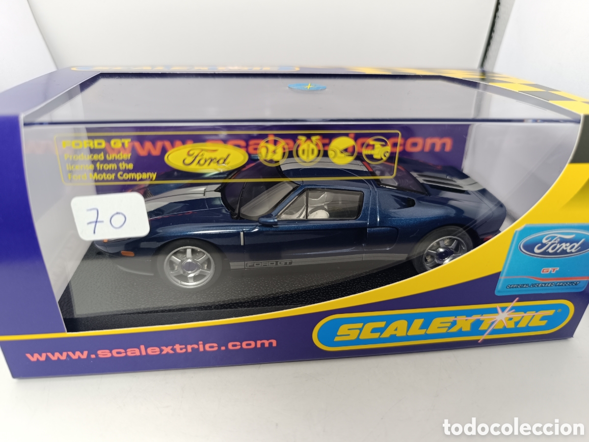 Scalextric: SCALEXTRIC UK FORD GT ROAD VERSI&Oacute;N C2823