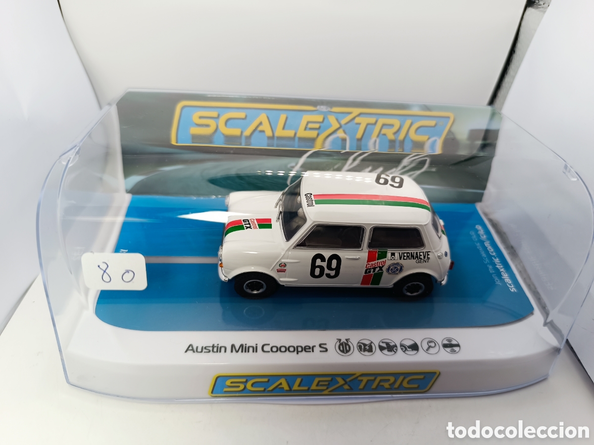 Scalextric: SCALEXTRIC AUSTIN MINI COOPER S CLUB 2024 CASTROL C4438