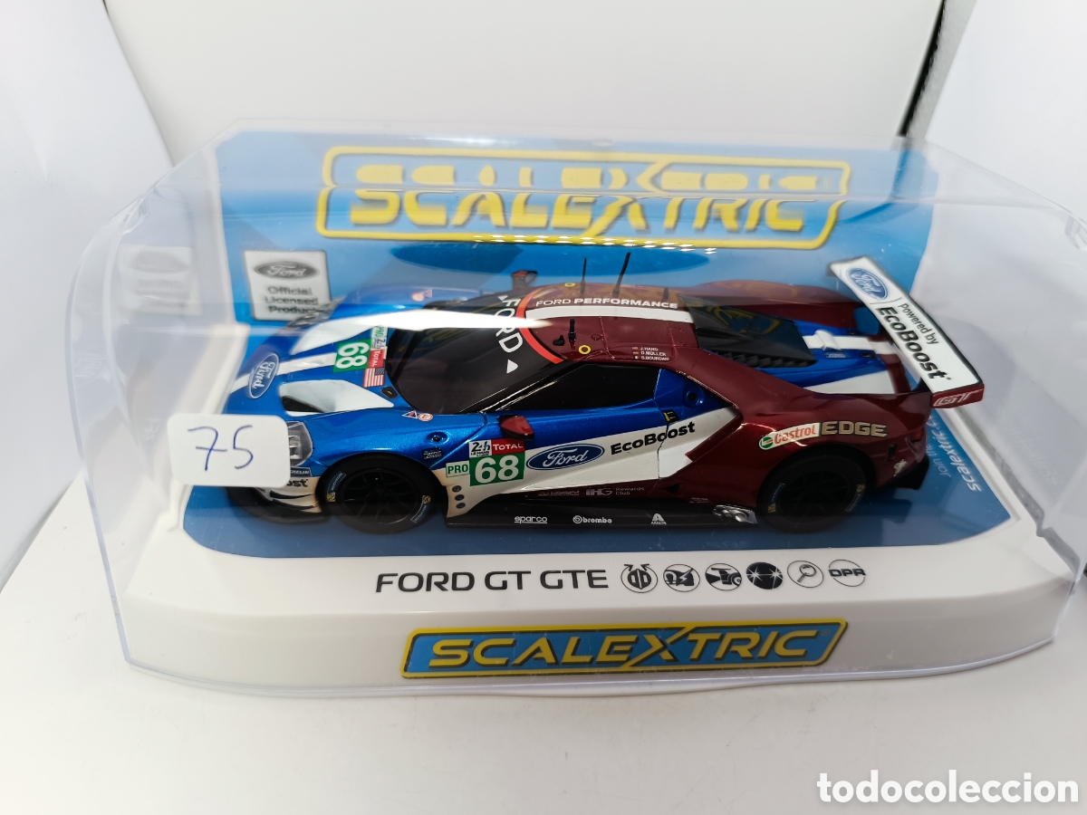 Scalextric: SCALEXTRIC UK FORD GT GTE WORLD GT 24H LE MANS CIRCUITO C1403
