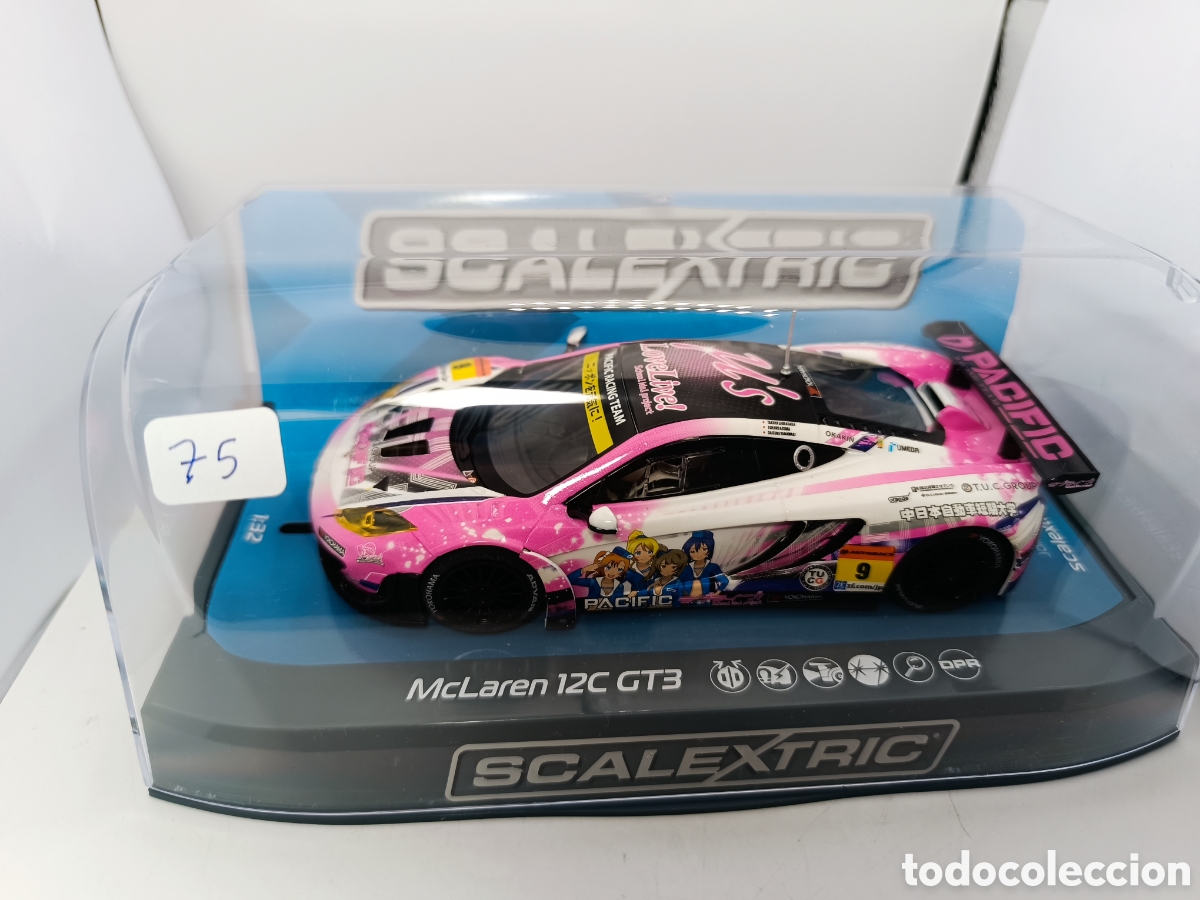 Scalextric: SCALEXTRIC UK MCLAREN 12C GT3 PACIFIC RACING C3849