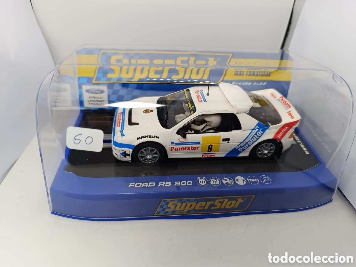 Scalextric: SUPERSLOT FORD RS200 PUROLATOR S3326