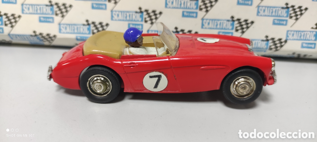 Scalextric: AUSTIN HEALEY 3000 ROJO SCALEXTRIC TRIANG NO EXIN - Foto 2