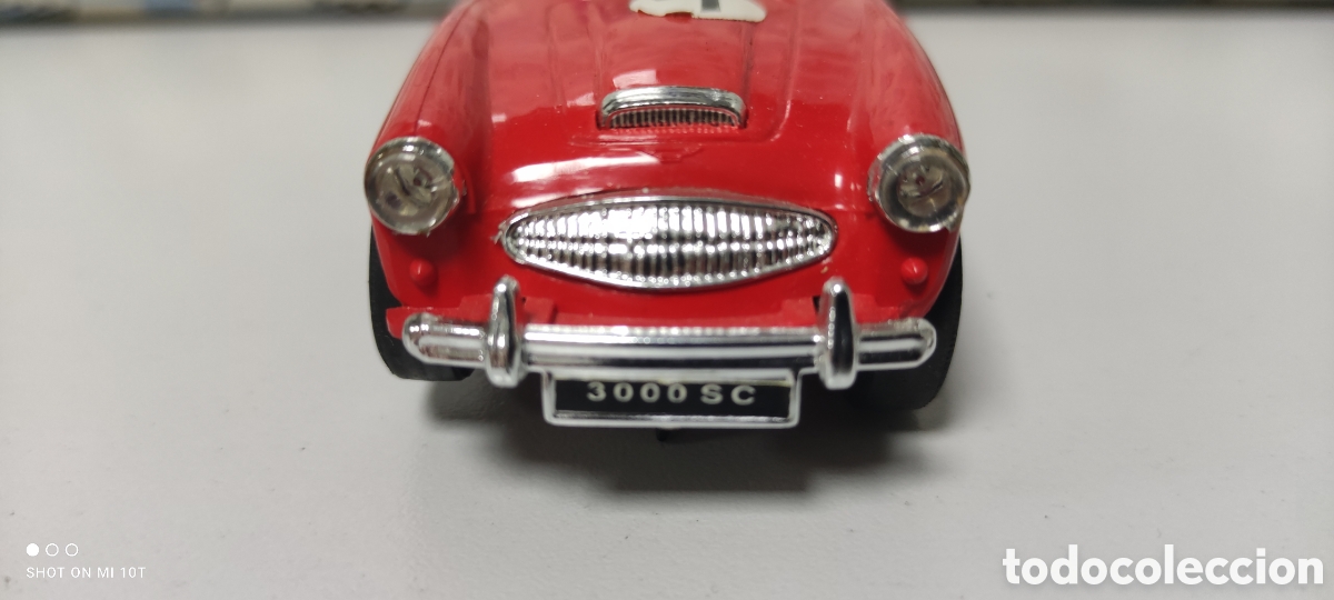 Scalextric: AUSTIN HEALEY 3000 ROJO SCALEXTRIC TRIANG NO EXIN - Foto 6