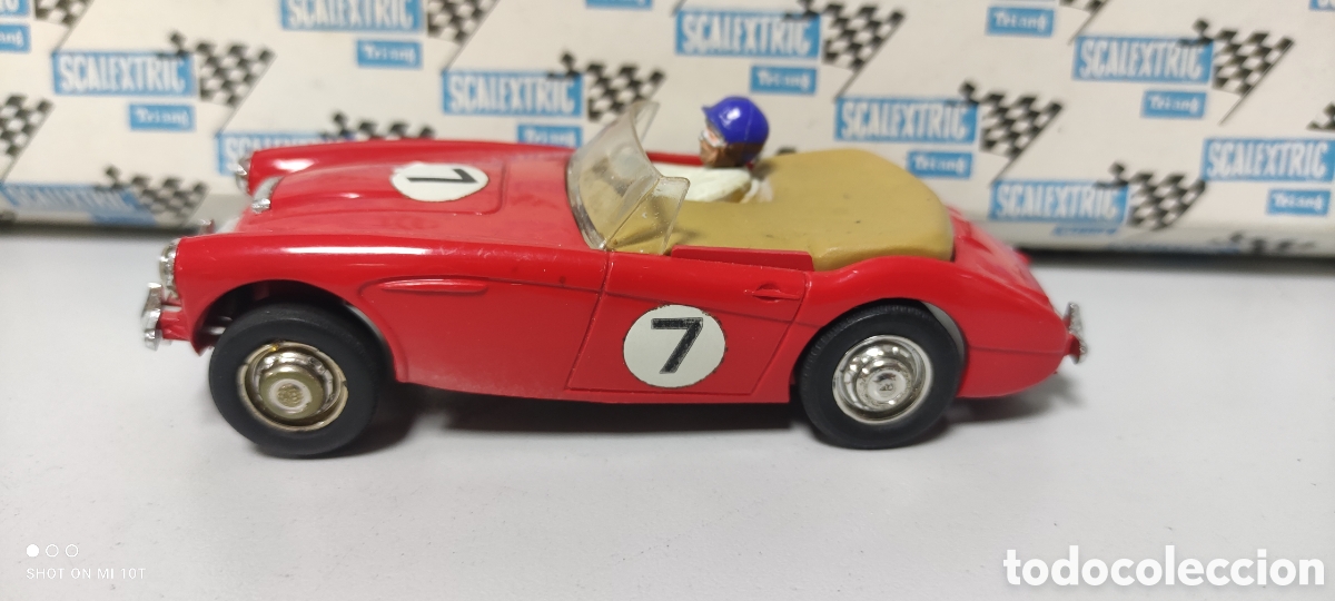 Scalextric: AUSTIN HEALEY 3000 ROJO SCALEXTRIC TRIANG NO EXIN - Foto 1