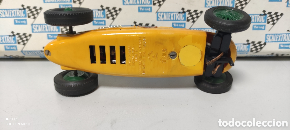 Scalextric: AUTO UNI&Oacute;N AMARILLO SCALEXTRIC TRIANG NO EXIN - Foto 3