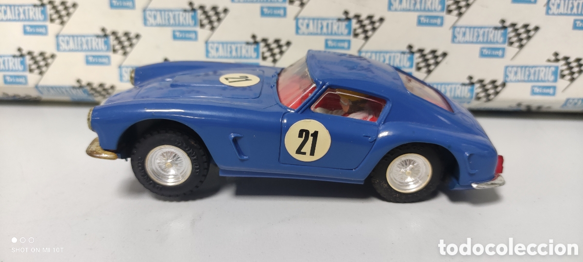 Scalextric: FERRARI 250 BERLINETTA AZUL SCALEXTRIC TRIANG NO EXIN