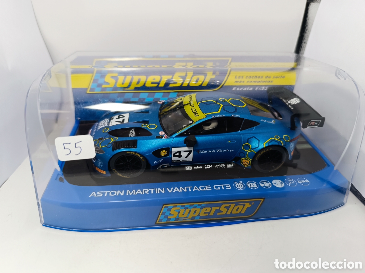 Scalextric: SUPERSLOT ASTON MART&Iacute;N VANTAGE GT3 2019 BRITISH H4076