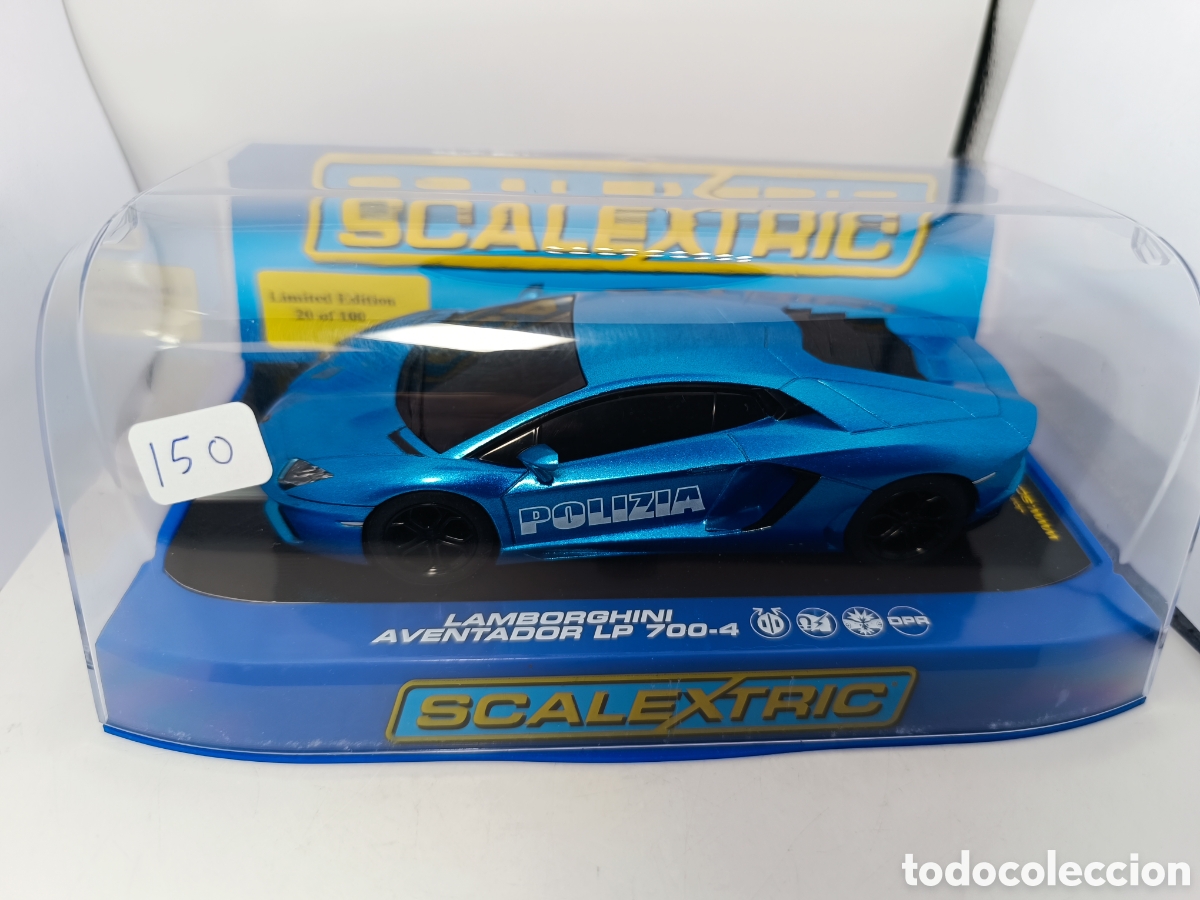 Scalextric: SCALEXTRIC LAMBORGHINI AVENTADOR LP 700-4 POLIZIA C3264