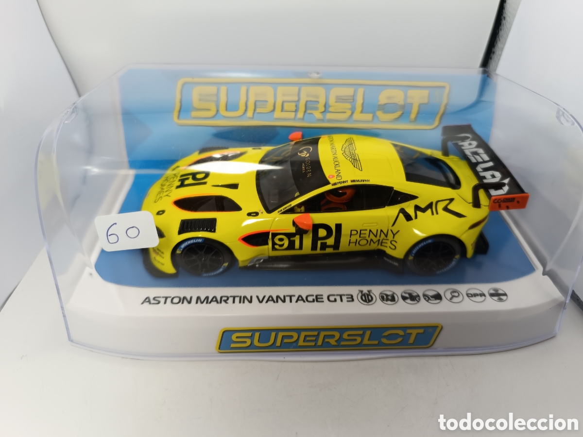 Scalextric: SUPERSLOT ASTON MART&Iacute;N VANTAGE GT3 H4446