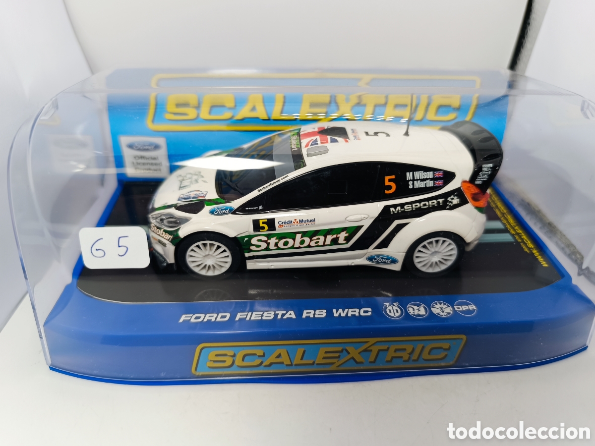 Scalextric: SCALEXTRIC UK FORD FIESTA RS WRC STOBART C3284