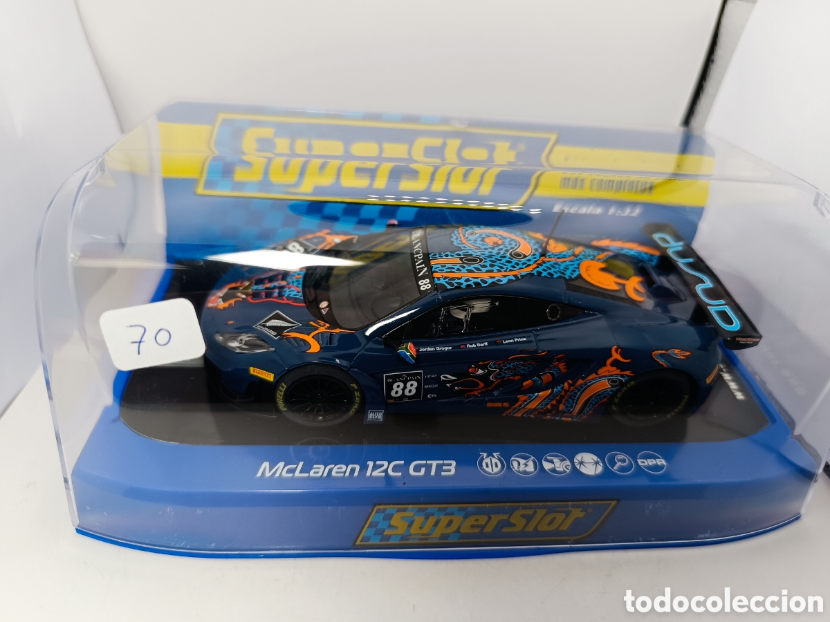 Scalextric: SUPERSLOT MCLAREN 12C GT3 2013 MONZA H3850