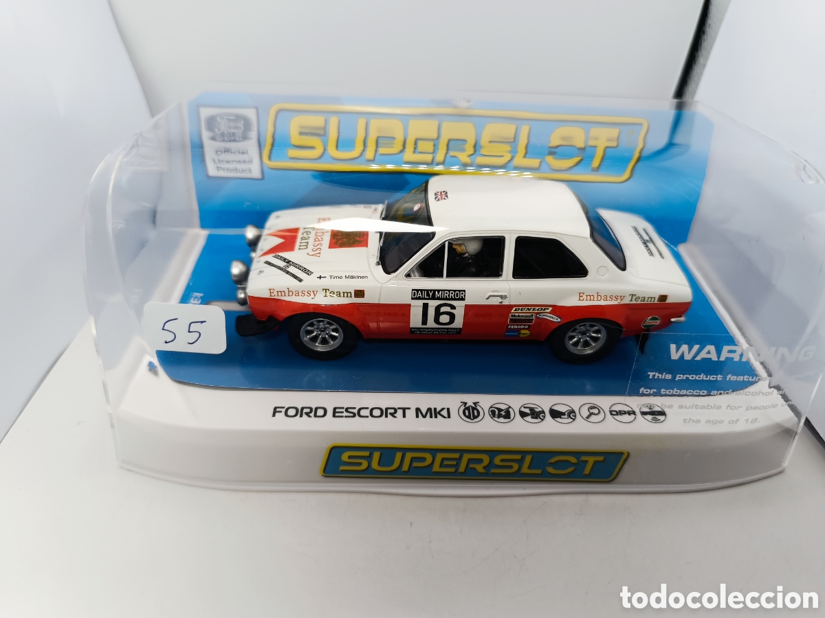 Scalextric: SUPERSLOT FORD ESCORT MK1 RAC RALLY 1971 H4324