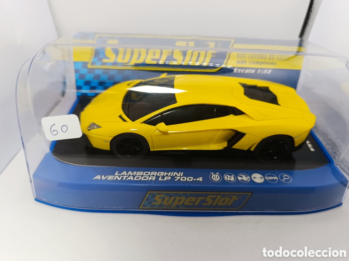 Scalextric: SUPERSLOT LAMBORGHINI AVENTADOR LP 700.4 CIRCUITO AMARILLO