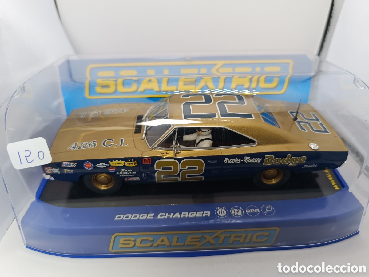 Scalextric: SCALEXTRIC UK 1969 DODGE CHARGER BROOKS MASSEY C3323