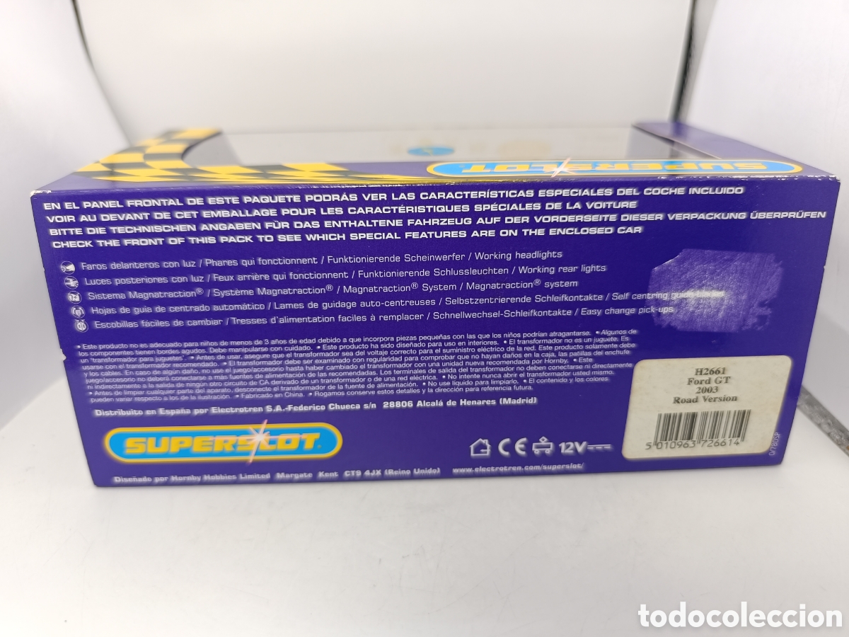 Scalextric: SCALEXTRIC FORD GT 2003 ROAD VERSION H2661 SUPERSLOT - Foto 2