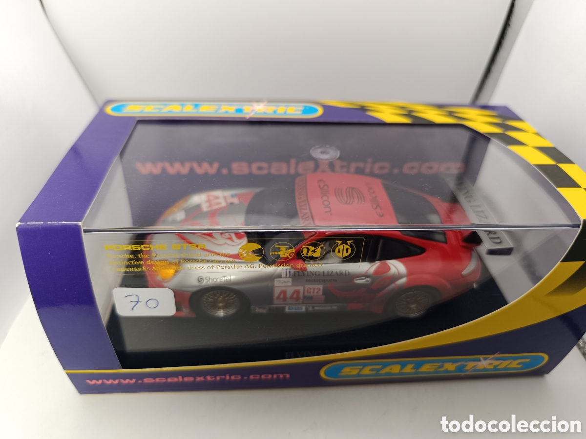 Scalextric: SCALEXTRIC UK PORSCHE 911 GT3R FLYING LIZARD N&deg;44 C2731