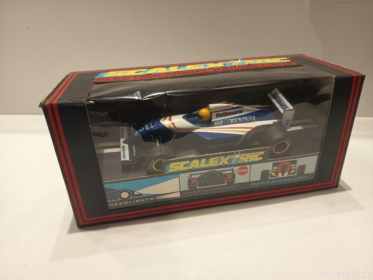 Scalextric: Scalextric F1 Williams FW16 Senna 94 customizado Rothmans nuevo en caja