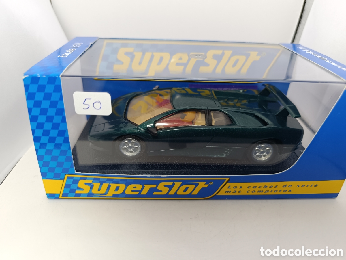 Scalextric: SUPERSLOT LAMBORGHINI DIABLO ROAD CAR VERDE