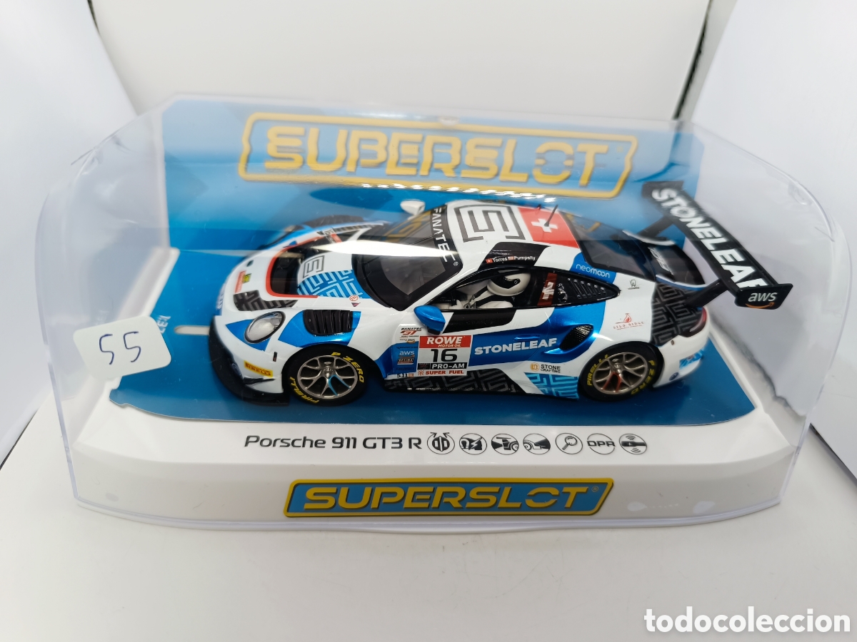 Scalextric: SUPERSLOT PORSCHE 911 GT3R ACI MOTORSPORTS H4522 SUPERSLOT