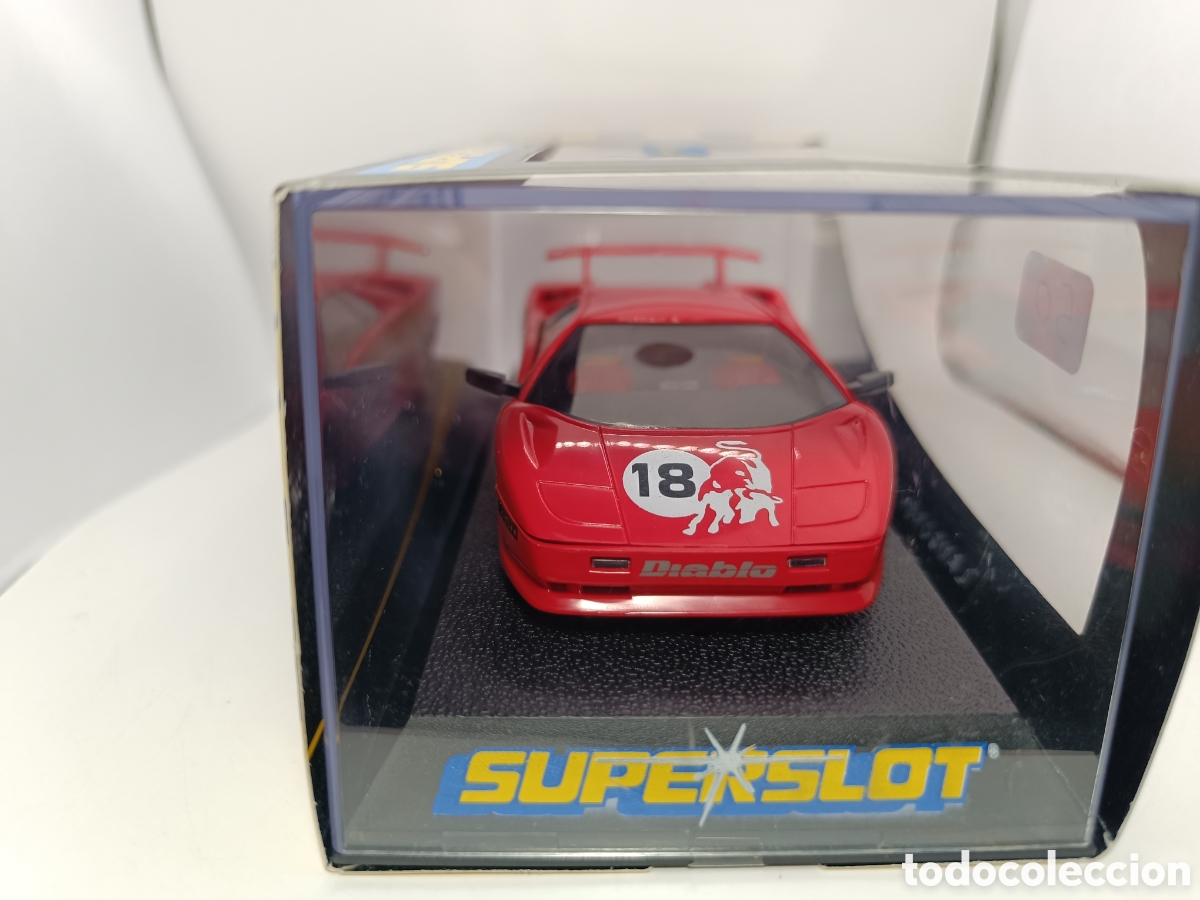 Scalextric: SCALEXTRIC LAMBORGHINI DIABLO N&deg;18 ROJO C.451 - Foto 2