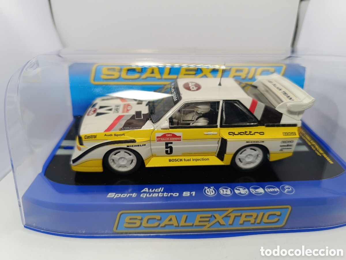 Scalextric: SCALEXTRIC AUDI SPORT QUATTRO S1 1985 RALLY SAN REMO C3410