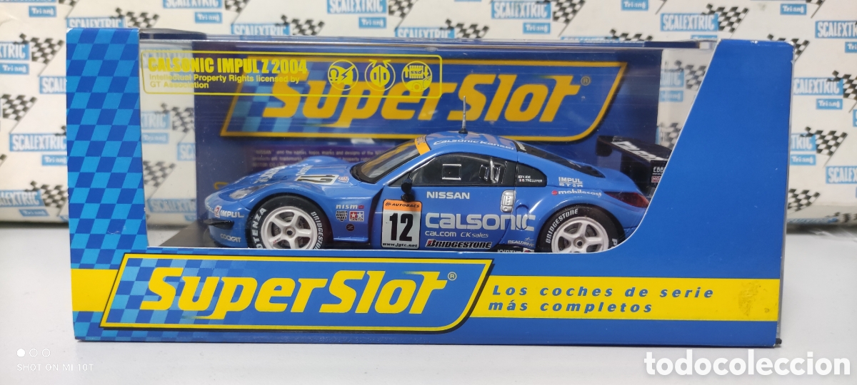 Scalextric: NISSAN SKYLINE CALSONIC 2004 SUPERSLOT SCALEXTRIC