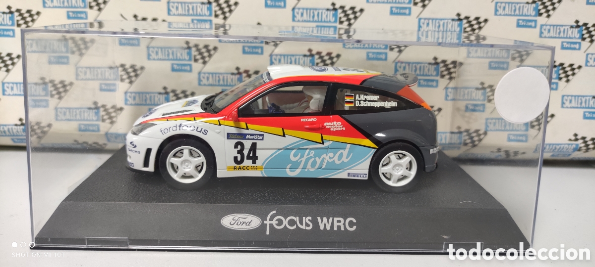 Scalextric: FORD FOCUS RALLY RACC SUPERSLOT SCALEXTRIC