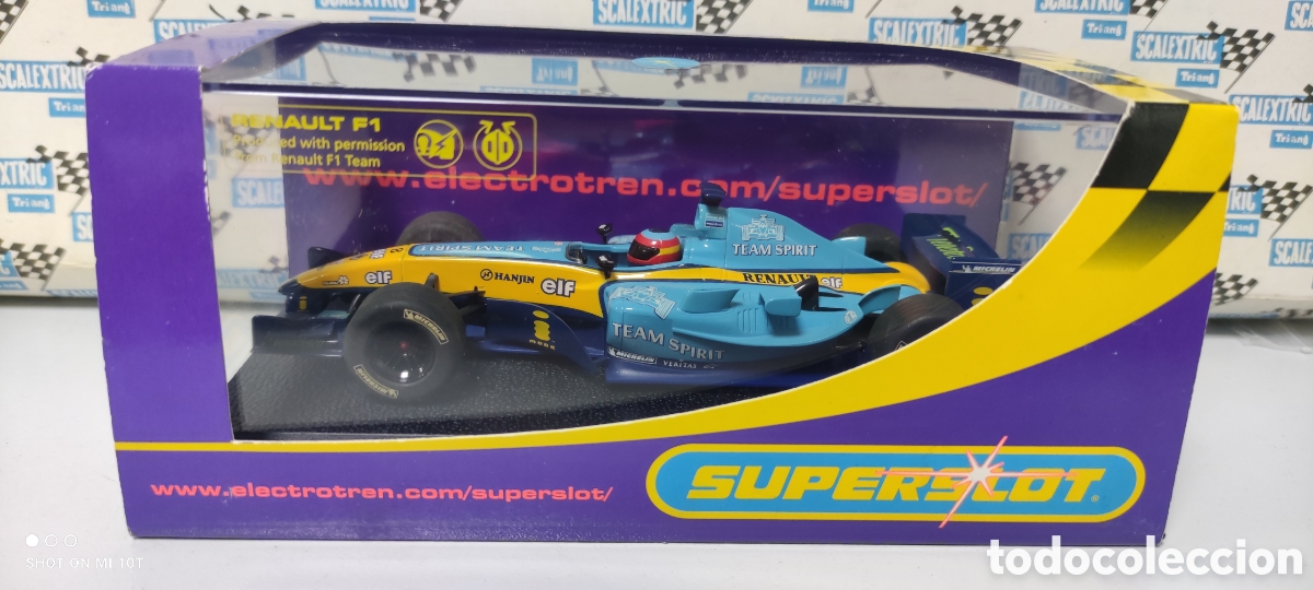 Scalextric: RENAULT R24 F1 FERNANDO ALONSO #8 SUPERSLOT SCALEXTRIC