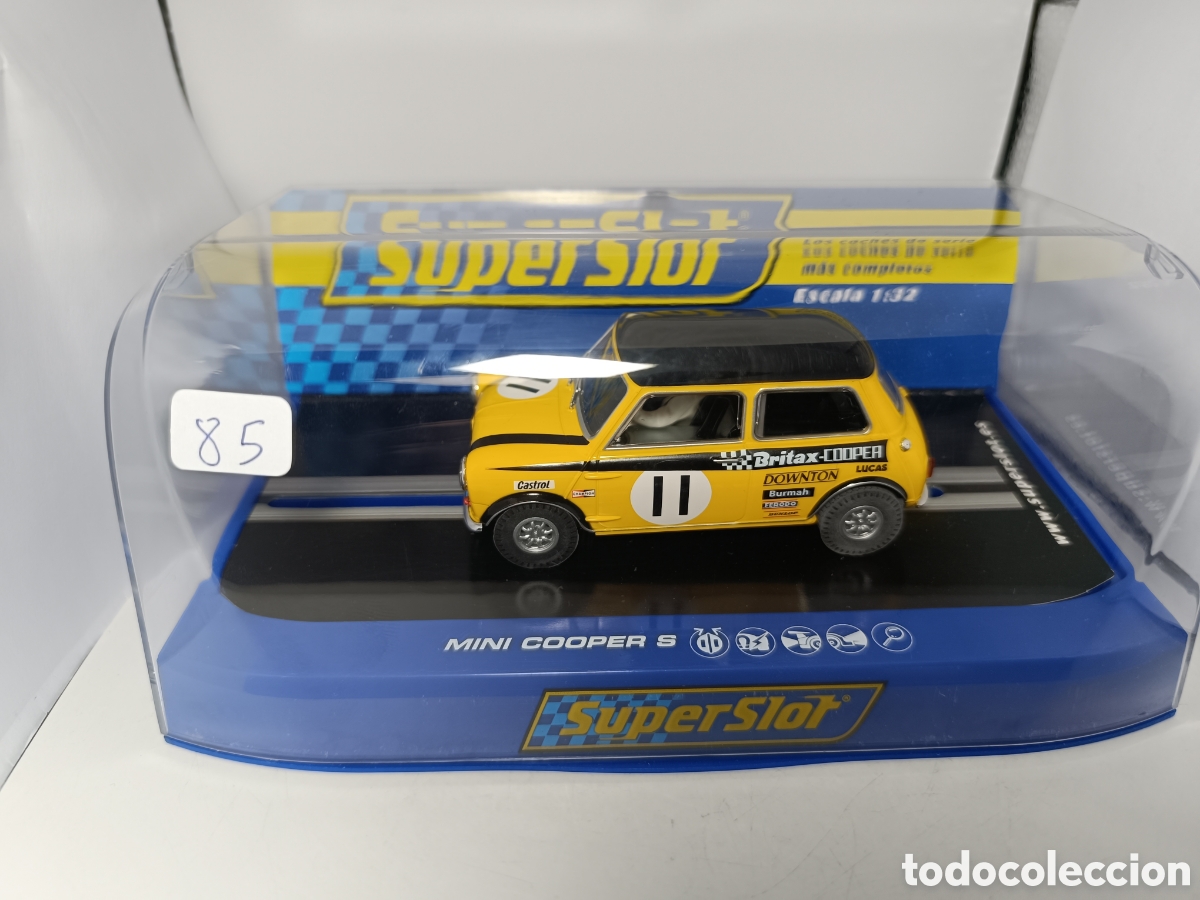 Scalextric: SUPERSLOT MINI COOPER S SILVERSTONE 1969 H3640