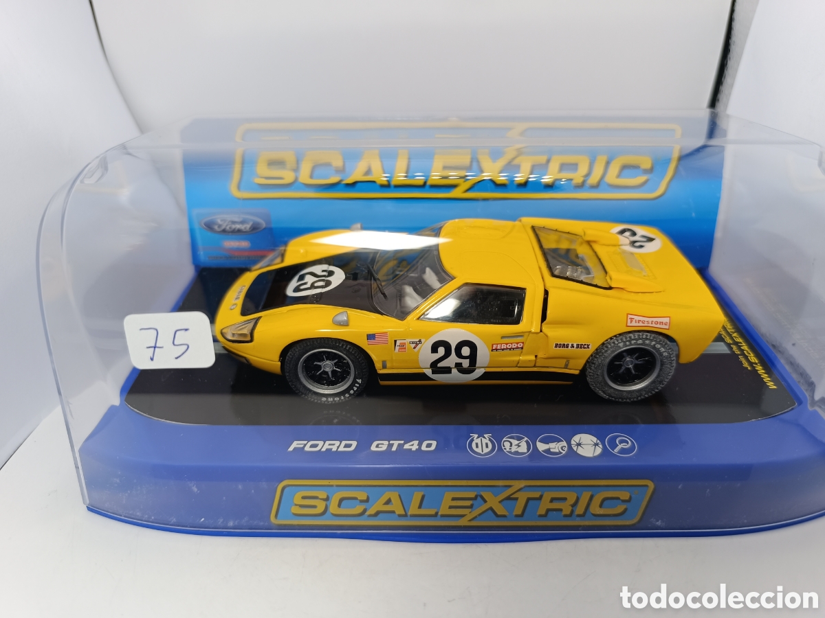 Scalextric: SCALEXTRIC FORD GT 40 MKII 1970 SEBRING C3211