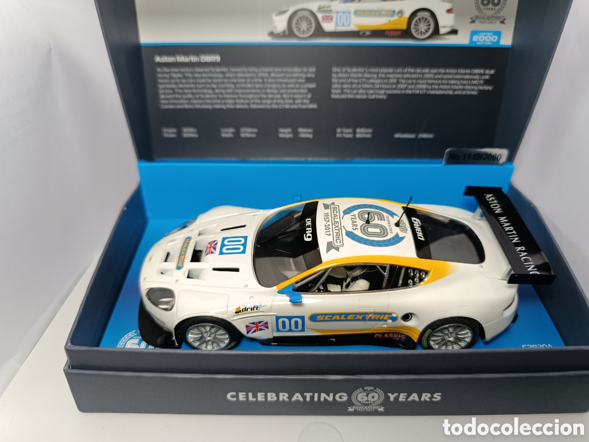 Scalextric: SCALEXTRIC ASTON MART&Iacute;N DBR9 60 ANIVERSARIO C3830A