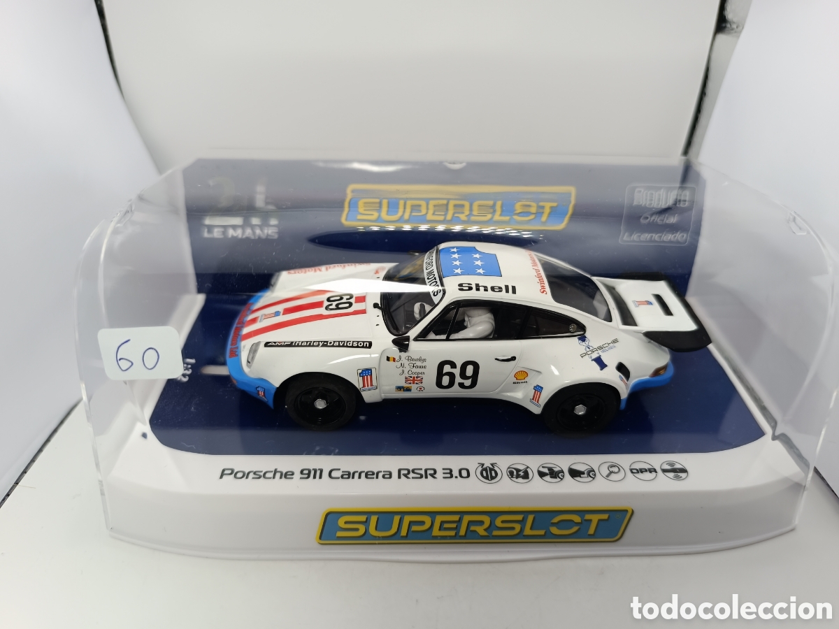 Scalextric: SUPERSLOT PORSCHE 911 3.0 RSR 6TH LE MANS 1975 H4351