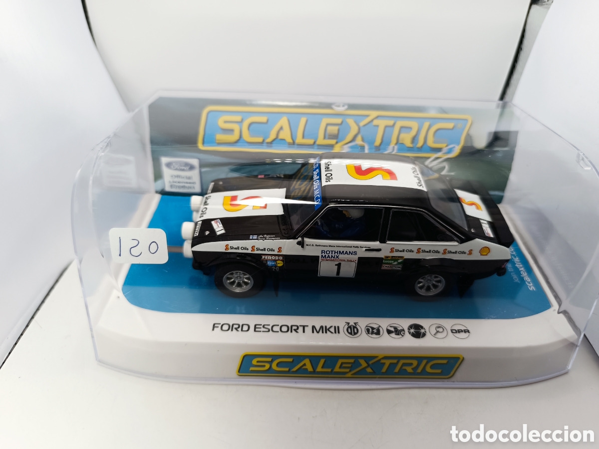 Scalextric: SCALEXTRIC FORD ESCORT MK2 1982 MANX RALLY VATANEN CLUB C4291
