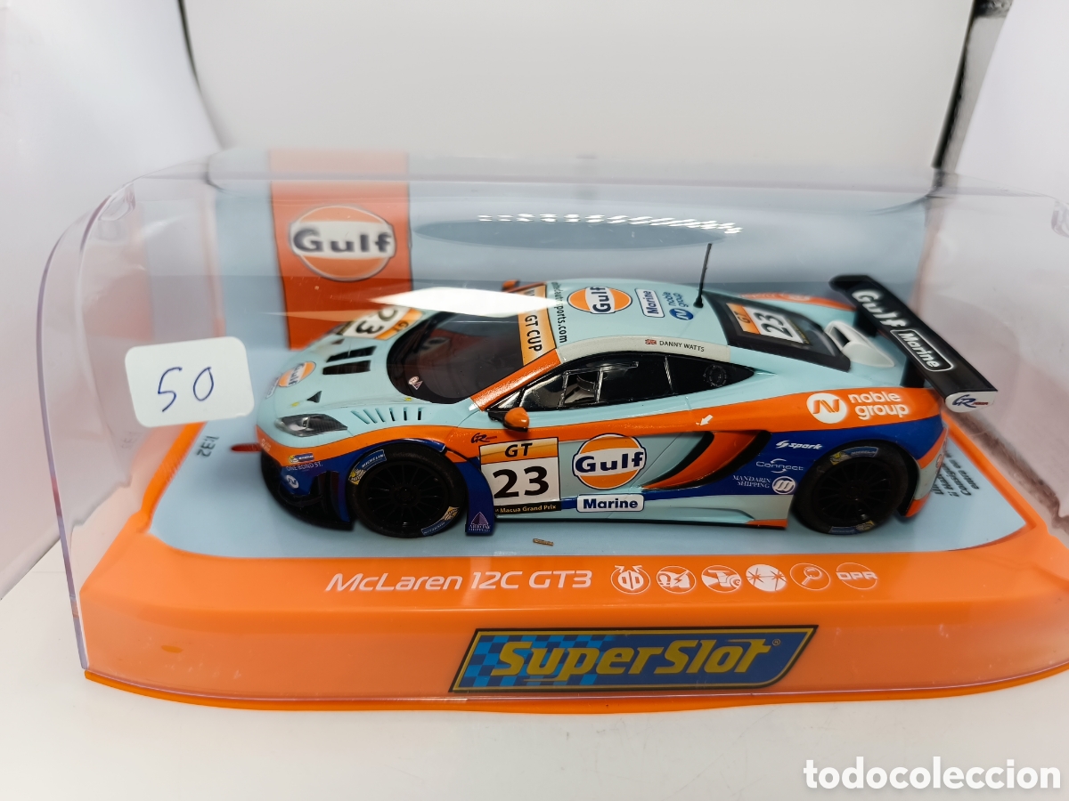 Scalextric: SUPERSLOT MCLAREN 12C GT3 MACAU 2014 H3715