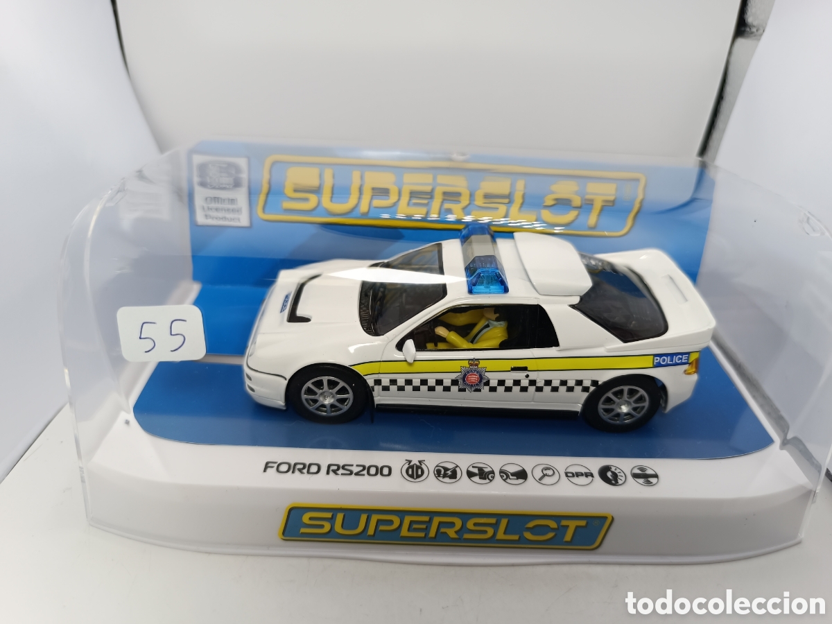Scalextric: SCALEXTRIC FORD RS200 POLICE EDITION H4341