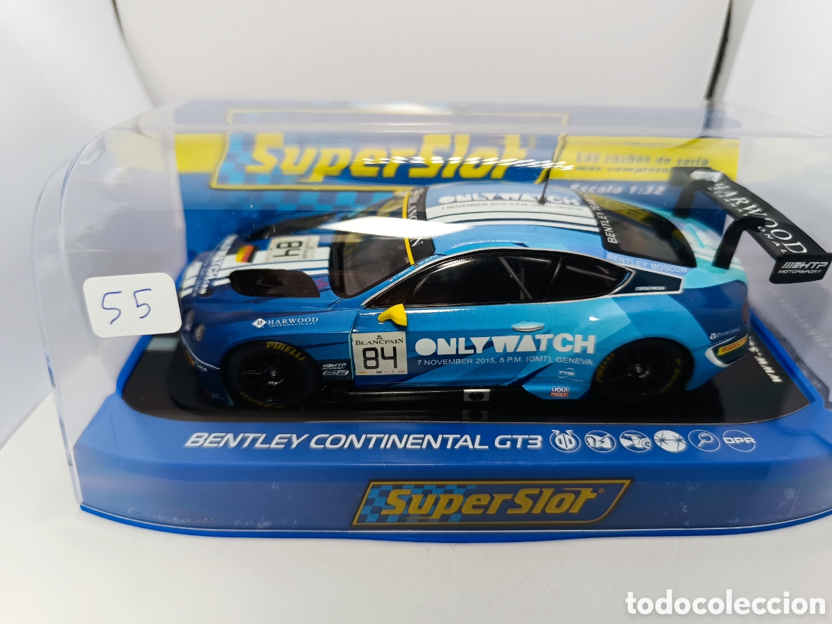 Scalextric: SUPERSLOT BENTLEY CONTINENTAL GT3 N&deg;84 H3846