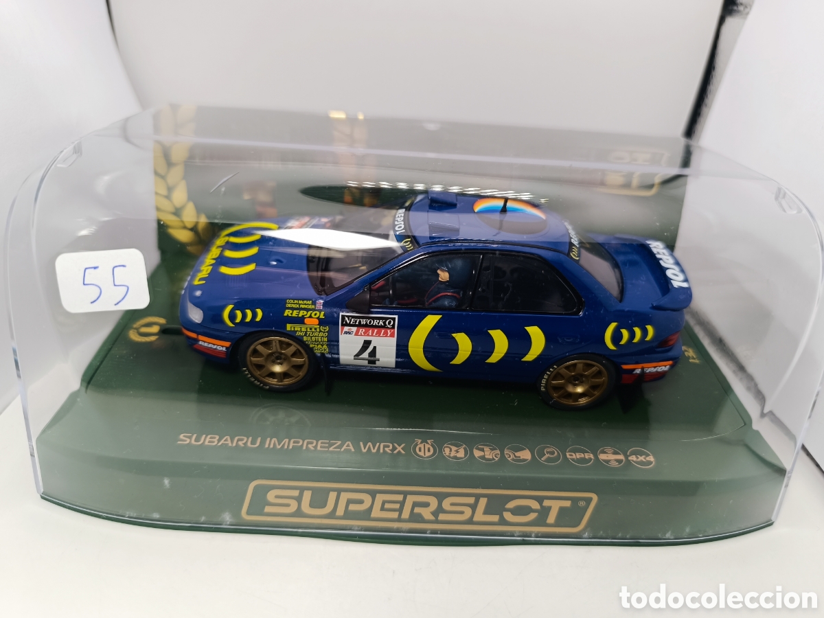 Scalextric: SUPERSLOT SUBARU IMPREZA WRX COL&Iacute;N MCRAE 1995 H4428