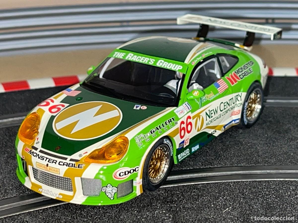 Scalextric: 84- Scalextric Superslot Hornby PORSCHE 911 GT3R New Century #66 slot car 1:32 scx