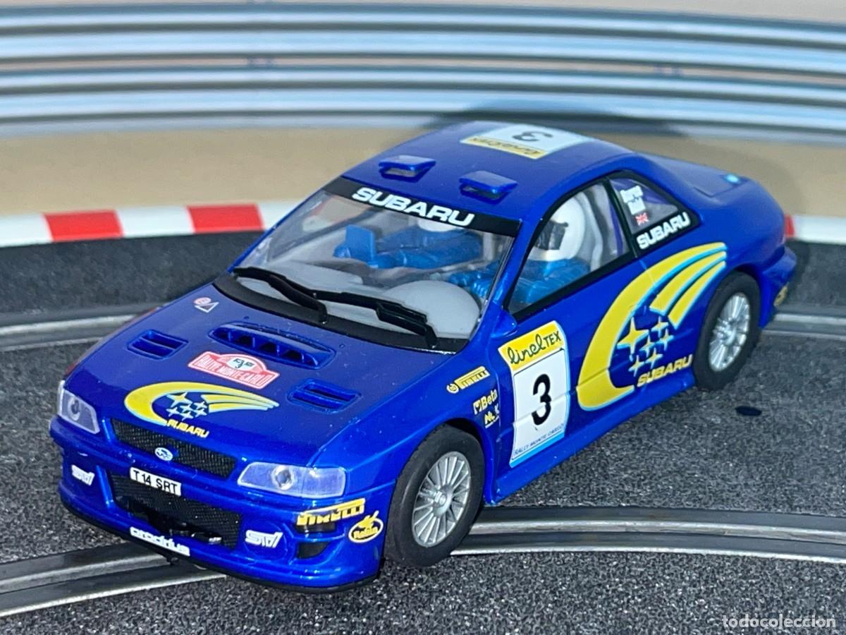Scalextric: 87- Scalextric Superslot Hornby SUBARU IMPREZA WRC Rallye Monte-Carlos #3 Burns Reid slot 1:32 scx