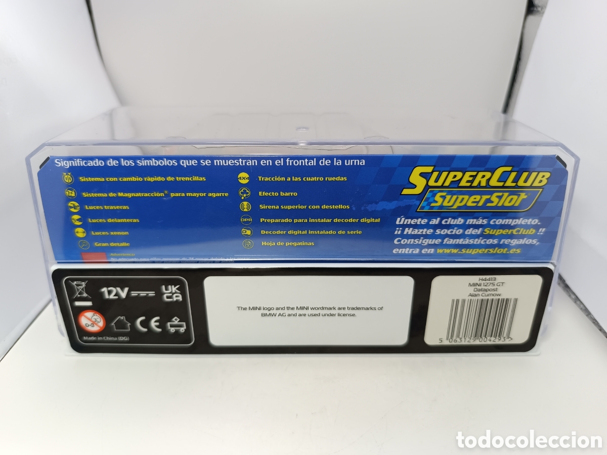 Scalextric: SUPERSLOT MINI 1275 GT DATAPOST H4413 - Foto 2