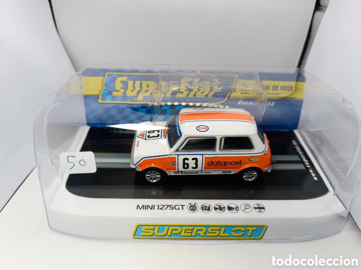 Scalextric: SUPERSLOT MINI 1275 GT DATAPOST H4413 - Foto 1